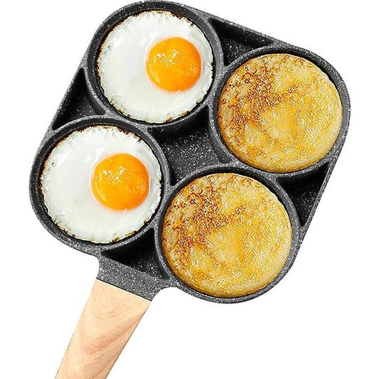 4 Hole Frying Pan