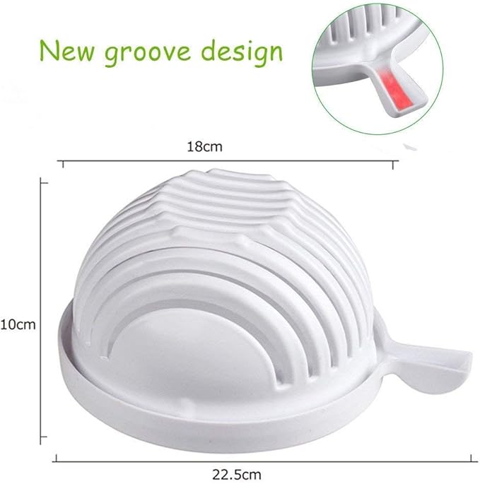 Chopper Vegetable Salad Cutter Bowl