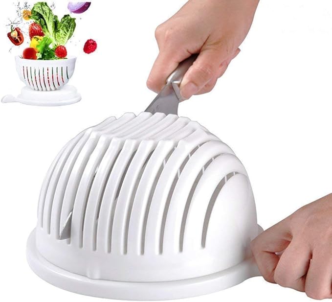 Chopper Vegetable Salad Cutter Bowl