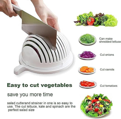 Chopper Vegetable Salad Cutter Bowl