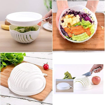 Chopper Vegetable Salad Cutter Bowl