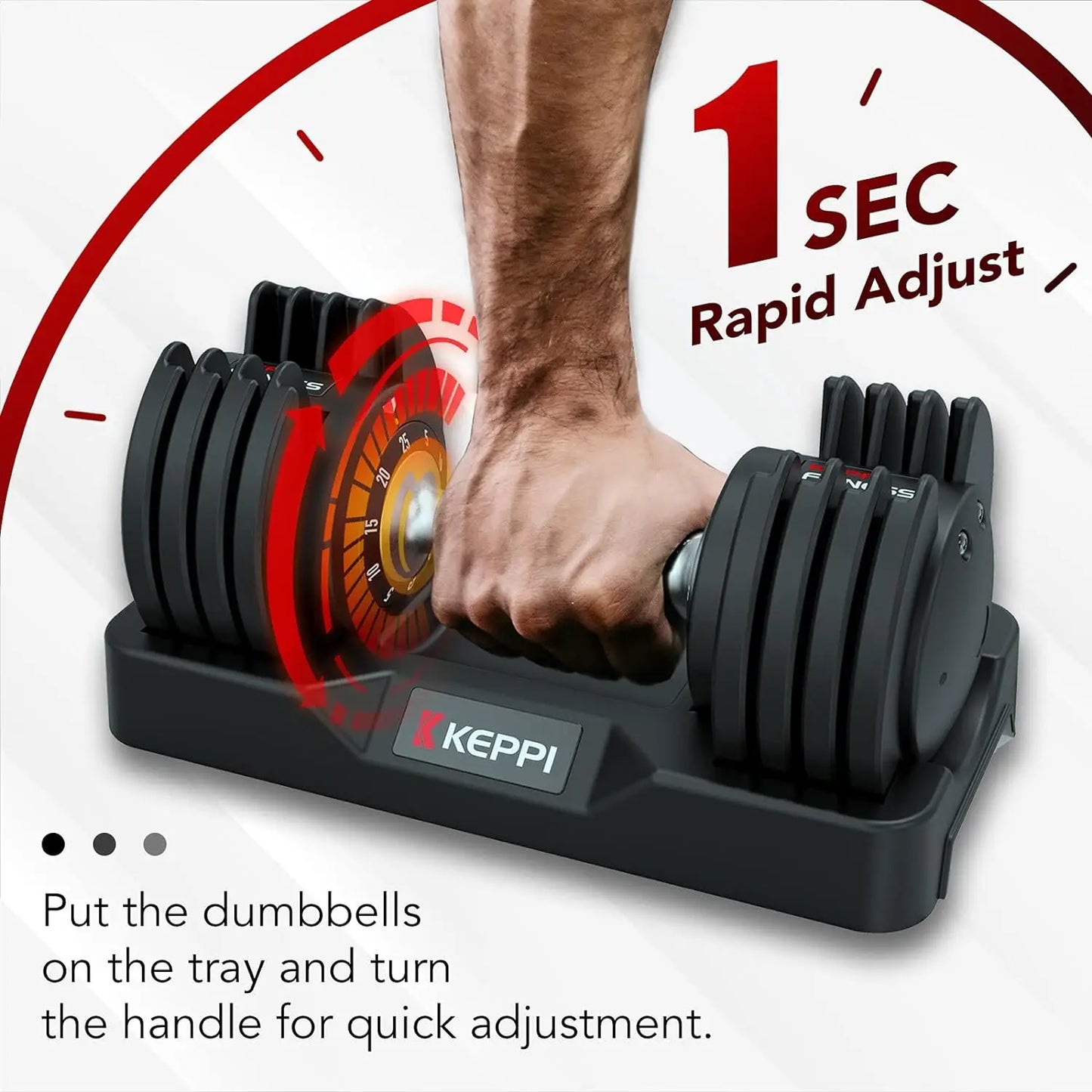 Adjustable Dumbbells Set