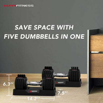 Adjustable Dumbbells Set