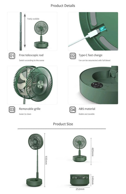 Youpin EDON Folding Electric Purification Fan