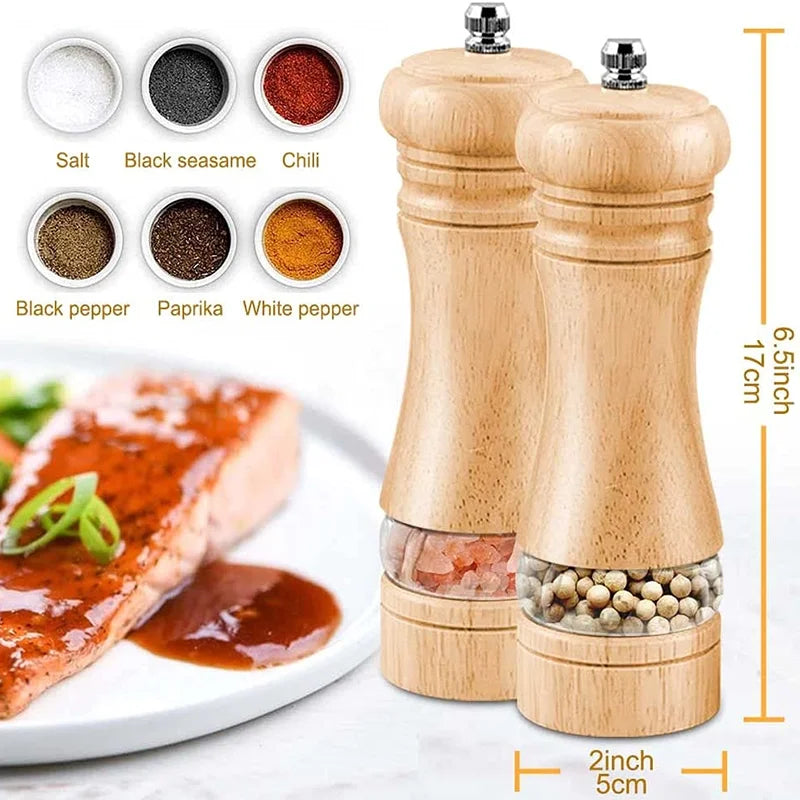 Manual Pepper Grinder Wooden