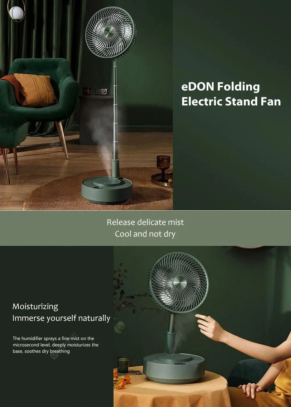 Youpin EDON Folding Electric Purification Fan