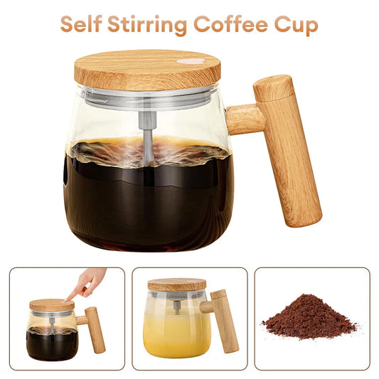 Self Stirring Coffee Cup