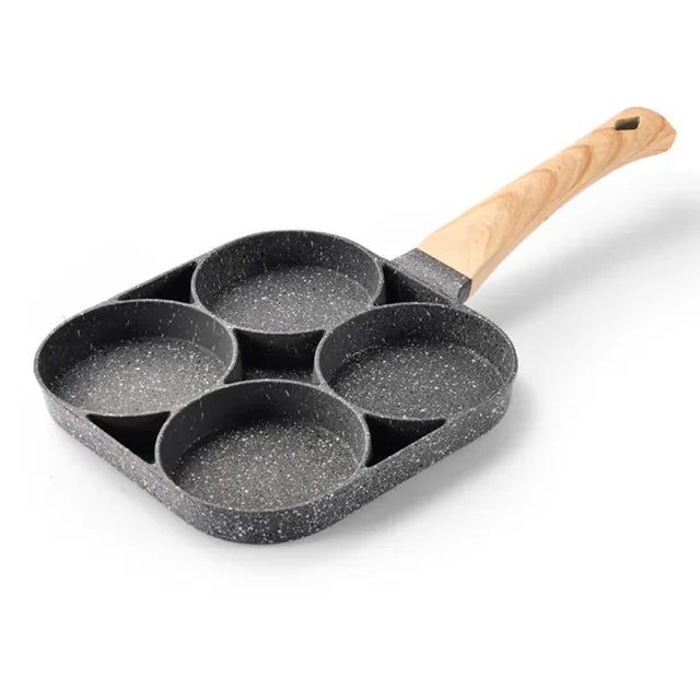 4 Hole Frying Pan