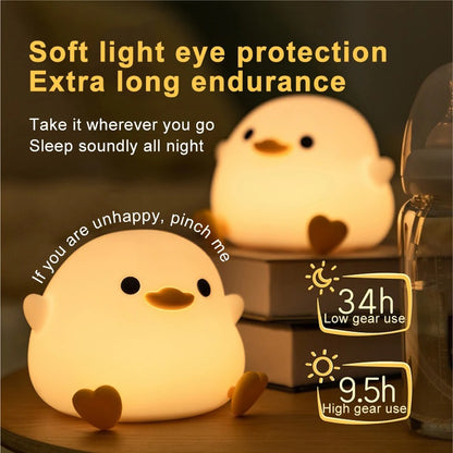 Duck Silicone Night Light