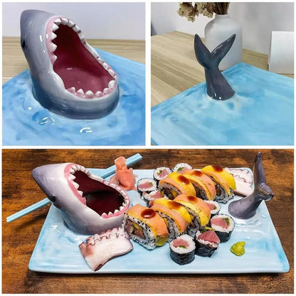 shark shaped plate