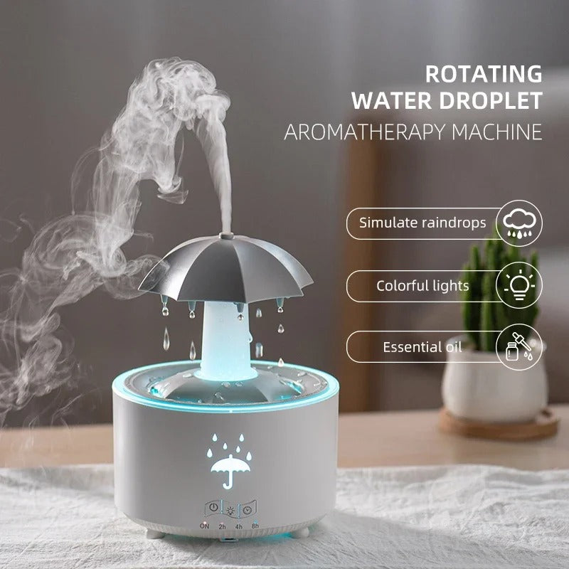 Raindrop air Humidifier Aroma Diffuser