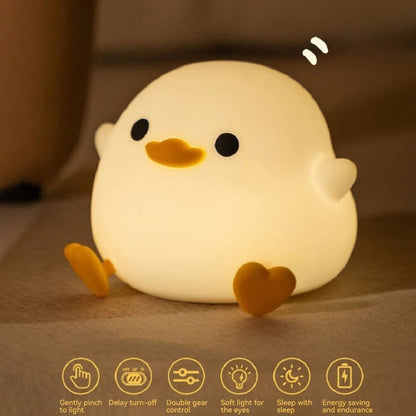 Duck Silicone Night Light