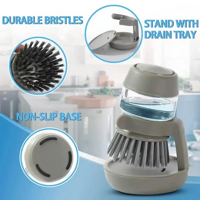 Dishwashing Brush Soap Dispenser