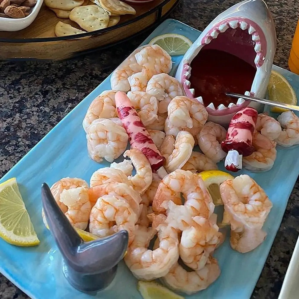 shark shaped plate