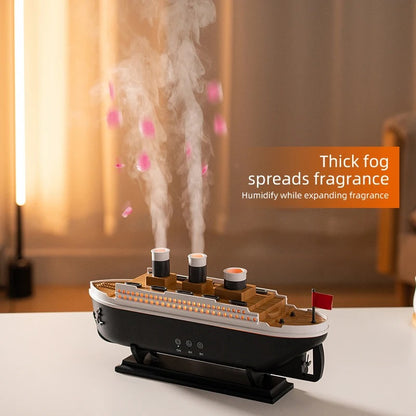 Luxury Ocean Liner Electric Aroma Air Humidifier