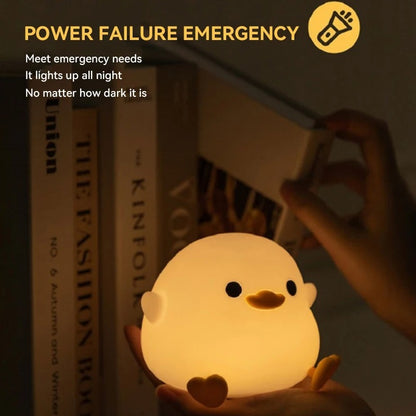 Duck Silicone Night Light