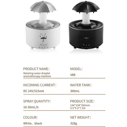 Raindrop air Humidifier Aroma Diffuser