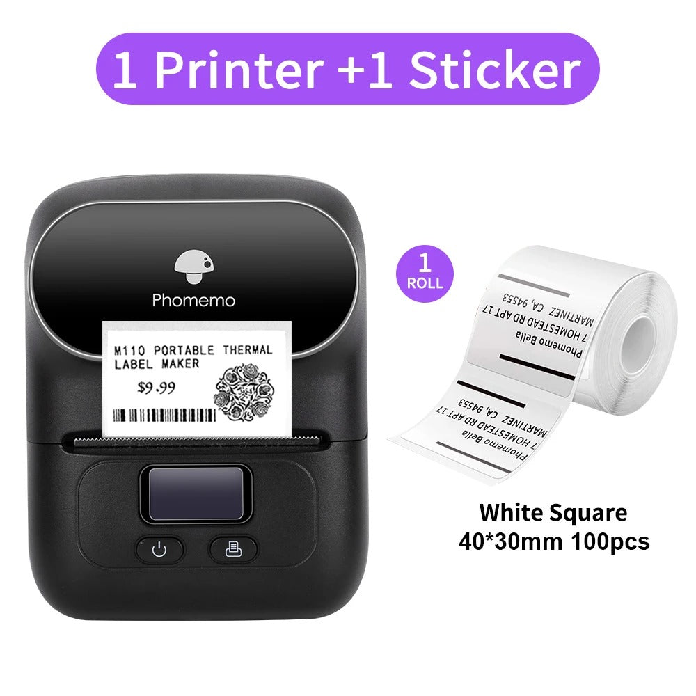 Phomemo M110 Portable Label Printer