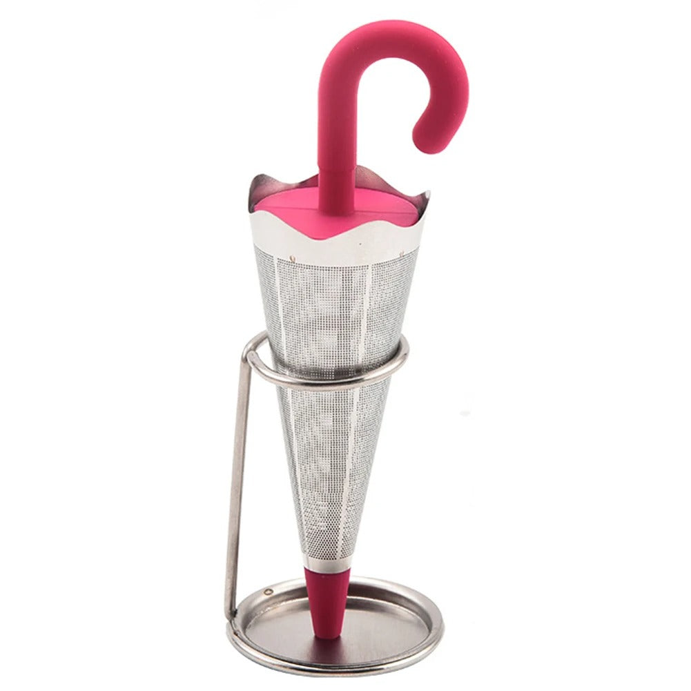 3 Colors Umbrella Shape Tea Infuser